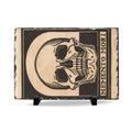 Skull 'Memento Mori' Slate Desk Plaque