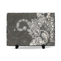 Scorpio Zodiac Slate Desk Plaque — Astrological Scorpio Sign Decor