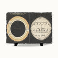 Vintage Solar Diagram Slate Desk Plaque